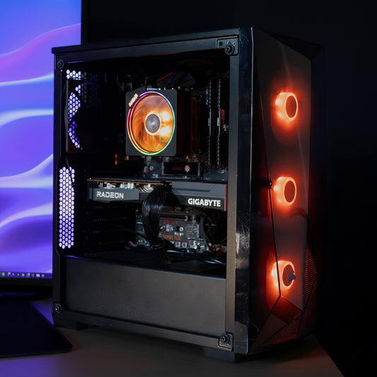 Corsair Refurb Game PC | Ryzen 7 3700X | RX 6600 8GB | 16GB | 1.640GB