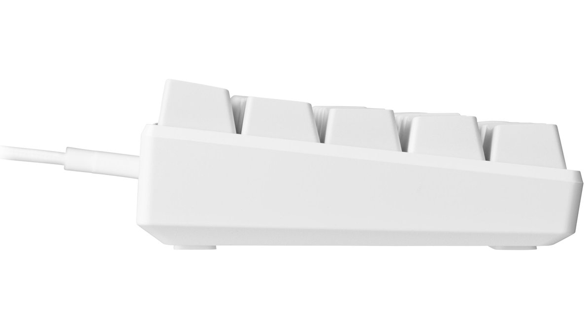 Refurbished Deltaco WK85R Gaming Toetsenbord - Mechanisch - 60% - Red Switch - RGB - QWERTY - Wit