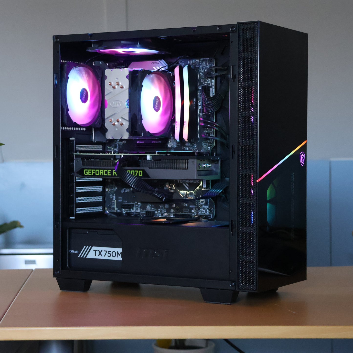 MSI Refurb Gaming PC | Intel i5 11600KF  | RTX 3070 8GB | 16GB RAM | 3TB Opslag