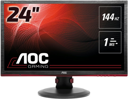 Refurbished AOC G2460PF- 23,8 inch - 1920 x 1080 pixels (Full HD) - 1.0 ms - 144 Hz - TN