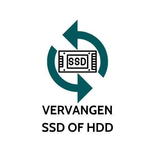 Teckie Vervangen SSD/HDD pc - assemblage excl. opslag